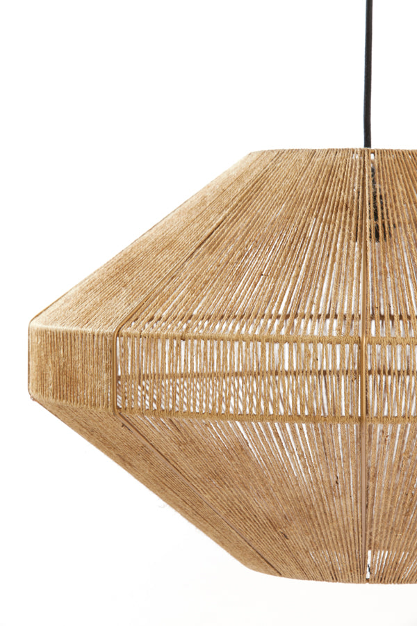 Light & Living - Hanglamp 'Mallow' (Maat L, Jute, Naturel)