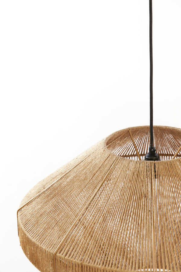 Light & Living - Hanglamp 'Mallow' (Maat L, Jute, Naturel)