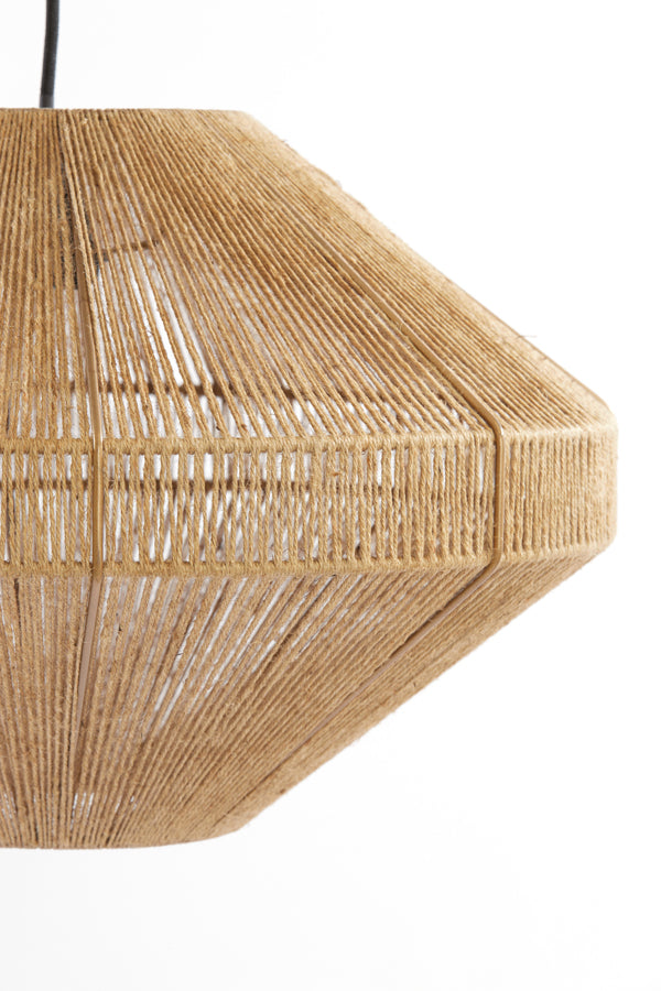 Light & Living - Hanglamp 'Mallow' (Maat S, Jute, Naturel)