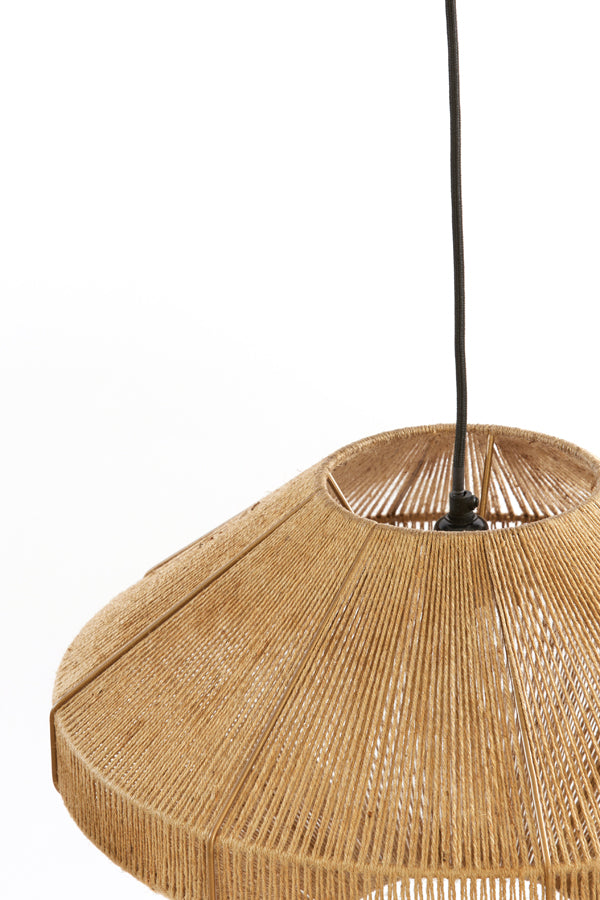 Light & Living - Hanglamp 'Mallow' (Maat S, Jute, Naturel)