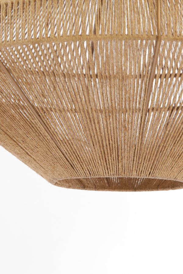 Light & Living - Hanglamp 'Mallow' (Maat S, Jute, Naturel)