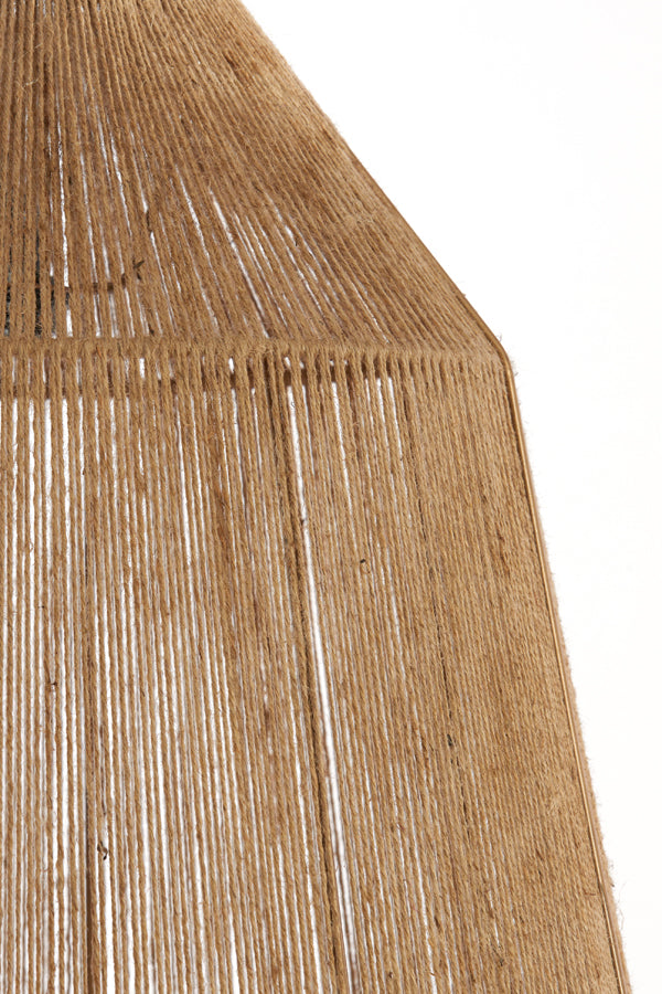 Light & Living - Hanglamp 'Malva' (Maat M, Jute, Naturel)