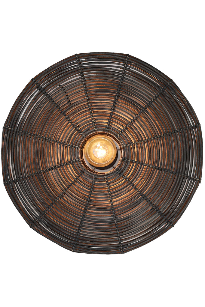 Light & Living - Wandlamp 'Mataka' (Maat L, Rattan, Donkerbruin)