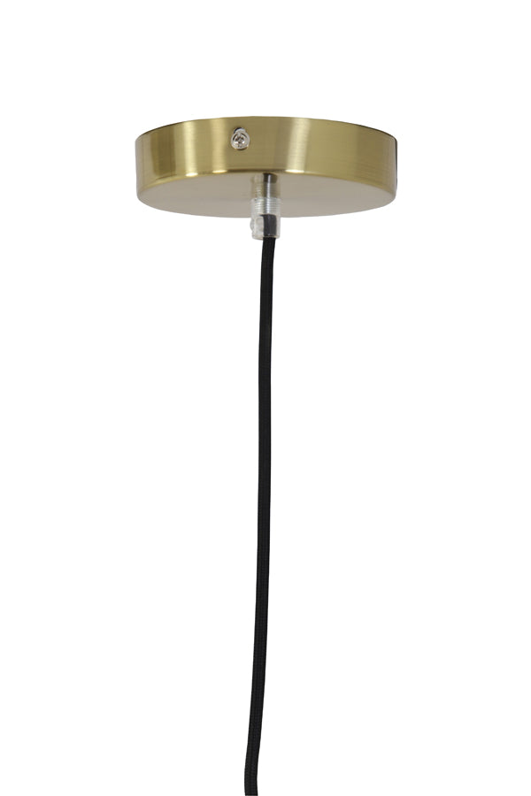 Light & Living - Hanglamp 'Mayson' (Maat S, Glass Gold Clear & Gold)