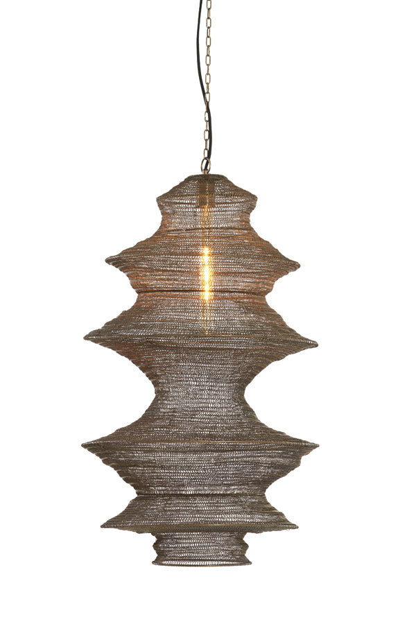 Light & Living - Hanglamp 'Nakisha' (Maat M, Antique Bronze)