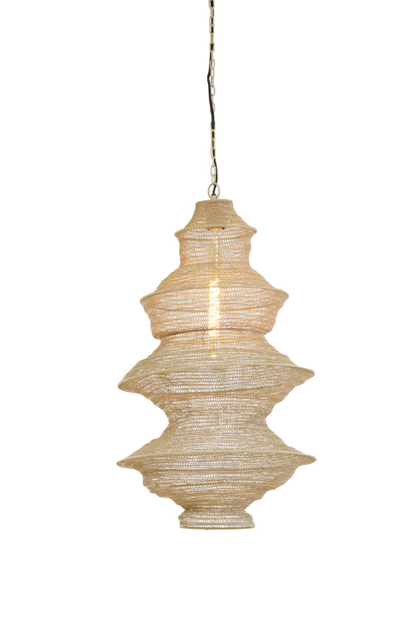 Light & Living - Hanglamp 'Nakisha' (Maat M, Sand)