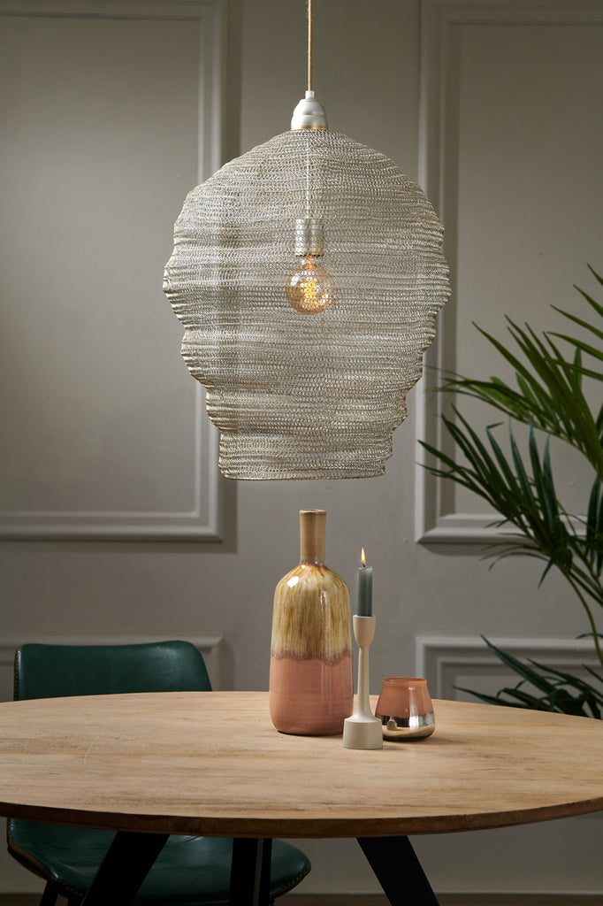 Light & Living - Hanglamp 'Nikki' (Wire, Light Gold)