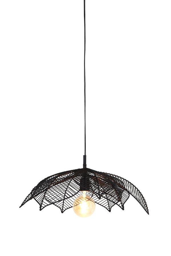 Light & Living - Hanglamp 'Pavas' (Maat M, Matzwart)