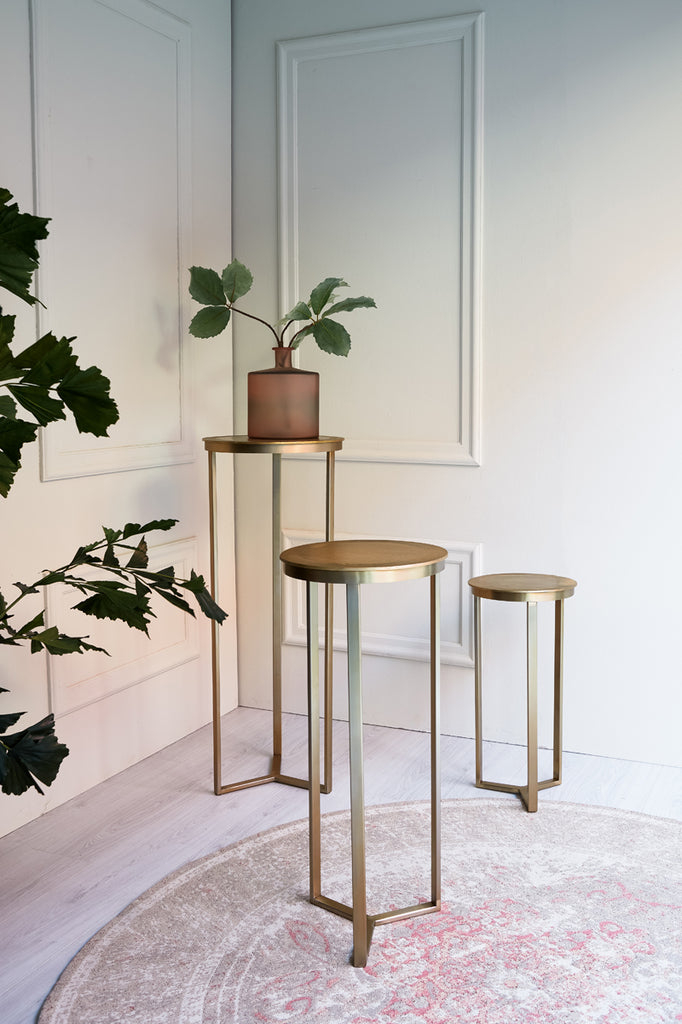 Light & Living - Pilaar 'Retiro' (35cm, 81cm hoog, Light Gold)