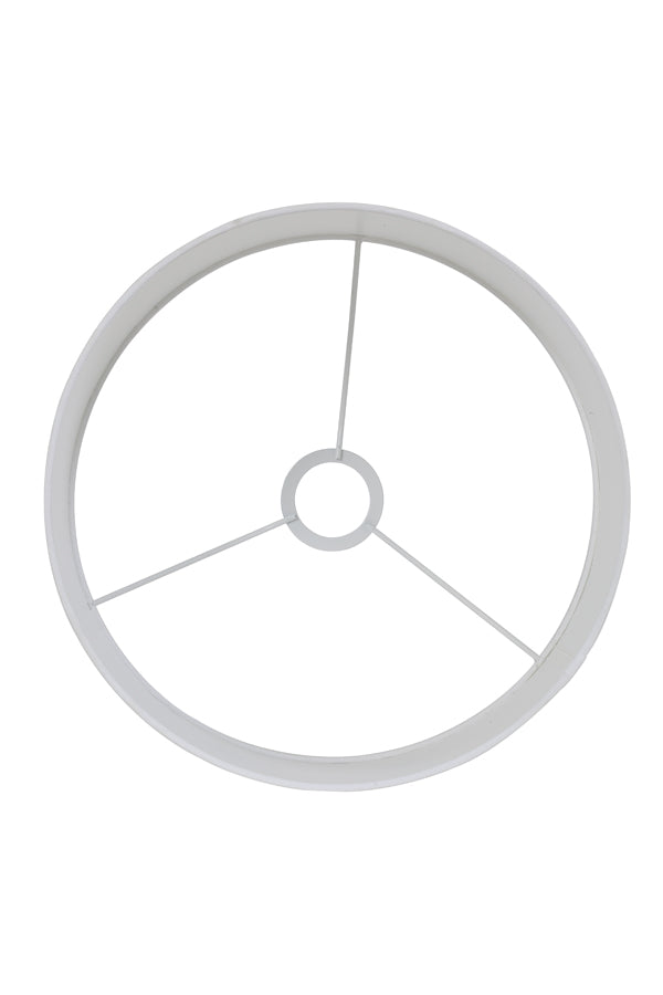 Light & Living - Lampenkap 'Polycotton' (Ø30cm, White)