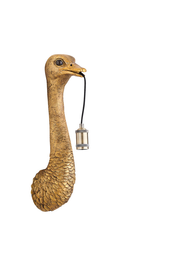 Light & Living - Wandlamp 'Ostrich' (Maat S, Antique Bronze)