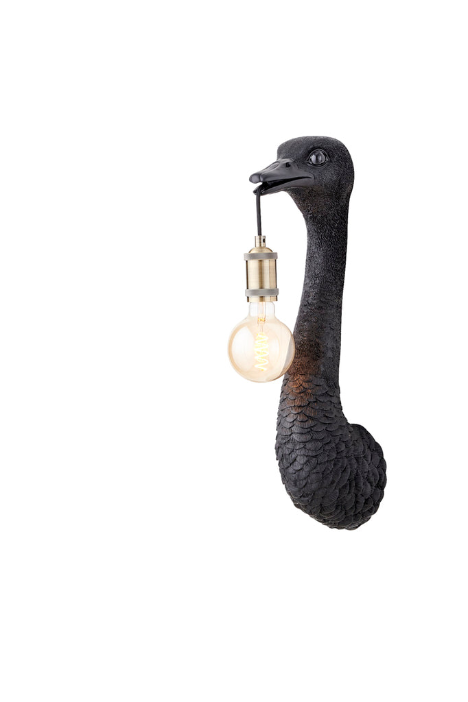 Light & Living - Wandlamp 'Ostrich' (Maat S, Matzwart)