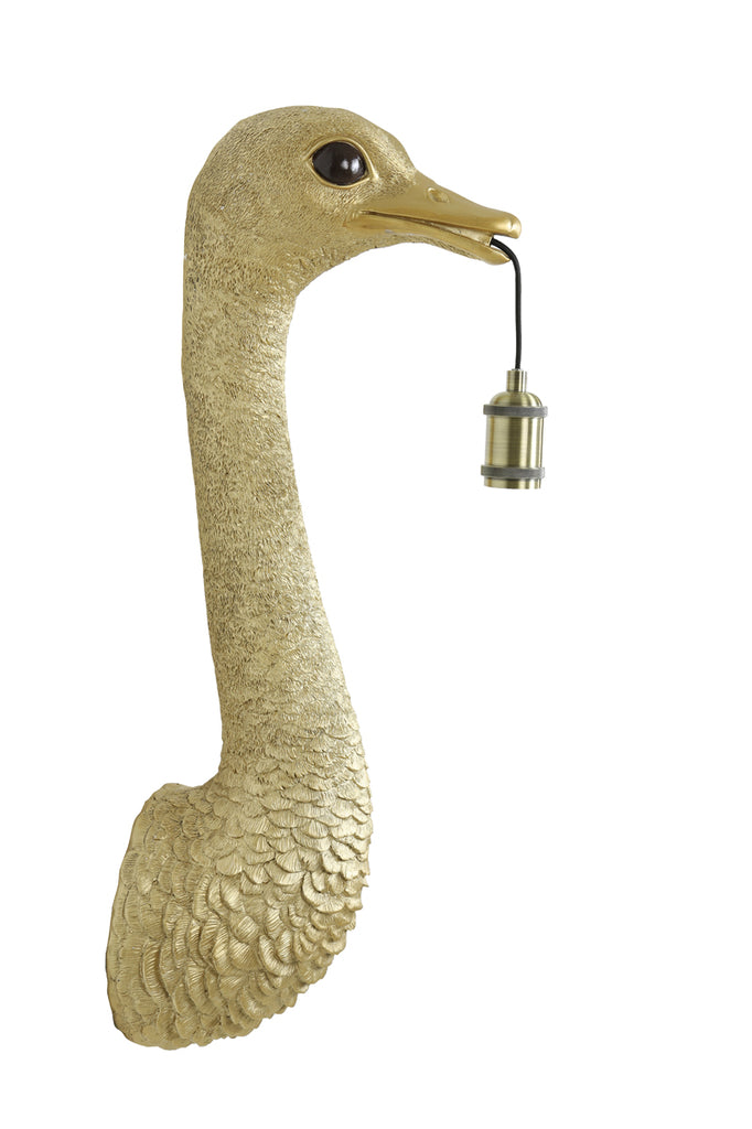 Light & Living - Wandlamp 'Ostrich' (Maat M, Goud)