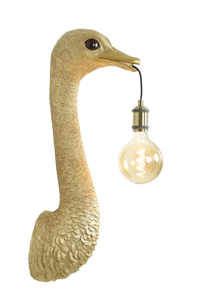 Light & Living - Wandlamp 'Ostrich' (Maat M, Goud)