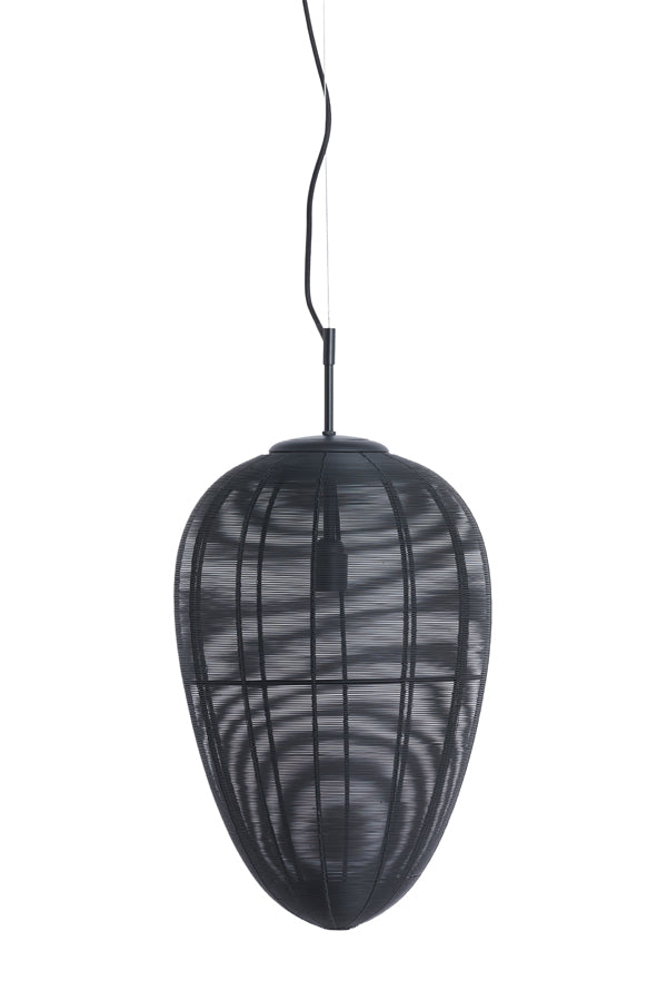 Light & Living - Hanglamp 'Yaelle' (Maat L, Matzwart)