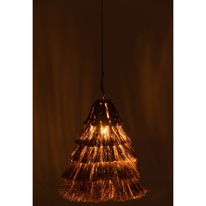 J-Line - Hangende lamp 'Xanadu' (5 Lagen, Naturel)