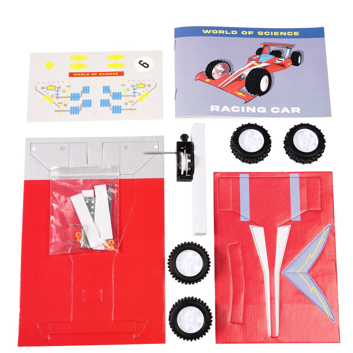 Rex London - DIY-kit 'Racewagen met veermotor'