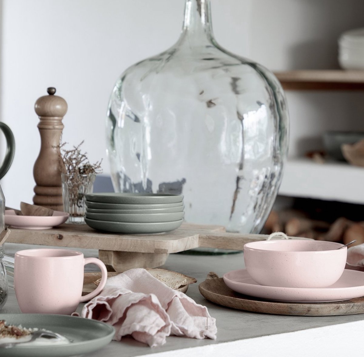 Kitchen Trend - Mok 'Pacifica' (Roze)