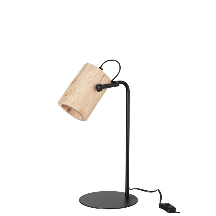 J-Line - Bureaulamp 'Silas' (Naturel)