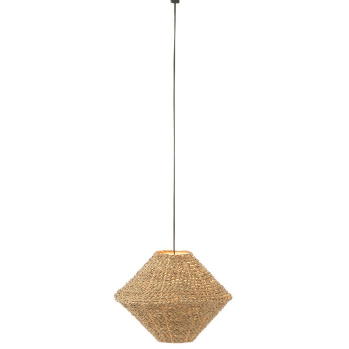 J-Line - Hanglamp 'Ufo Zeegras' (Small) - Naturel