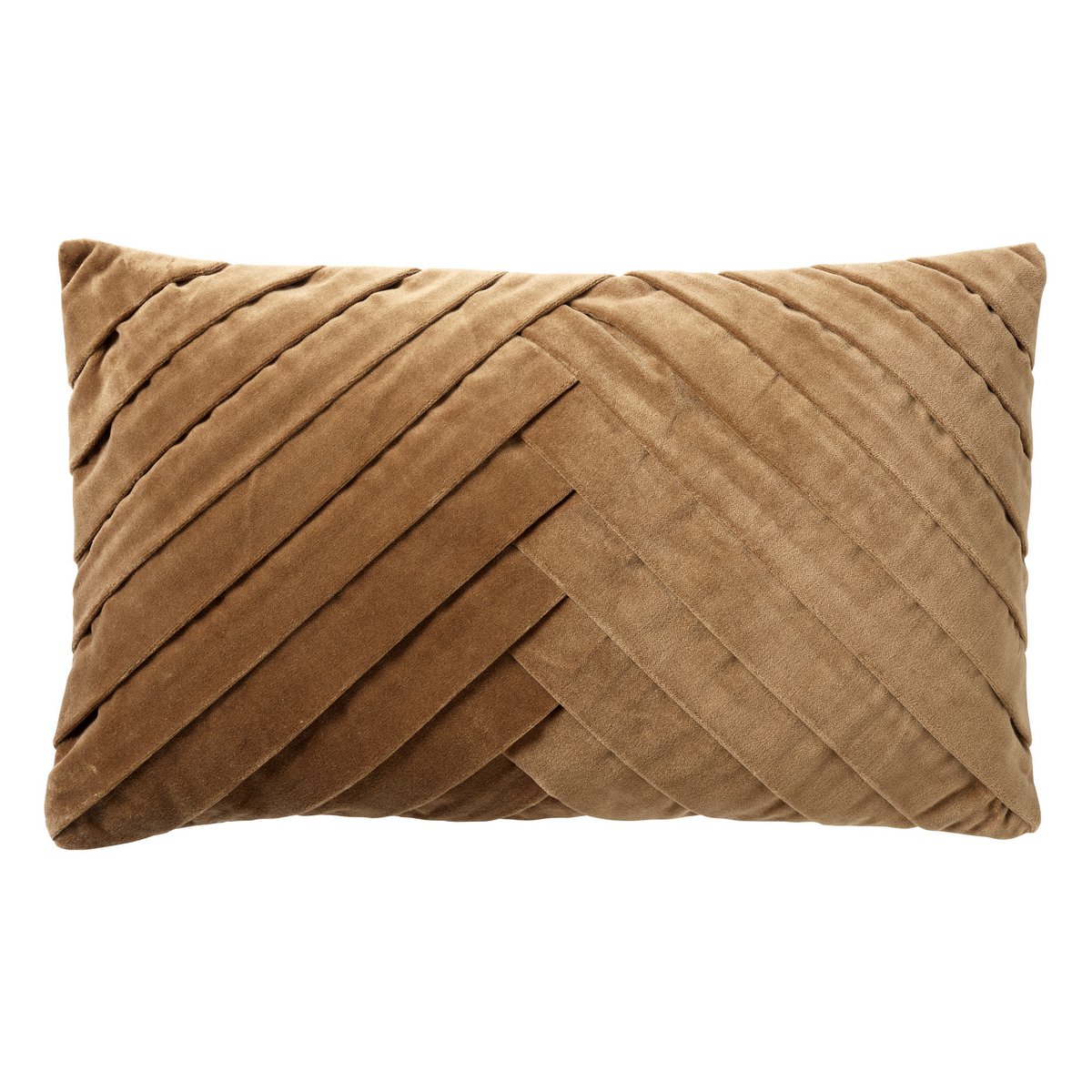 Dutch Decor - Sierkussen 'Femm' (30cm x 50cm, Tobacco Brown)