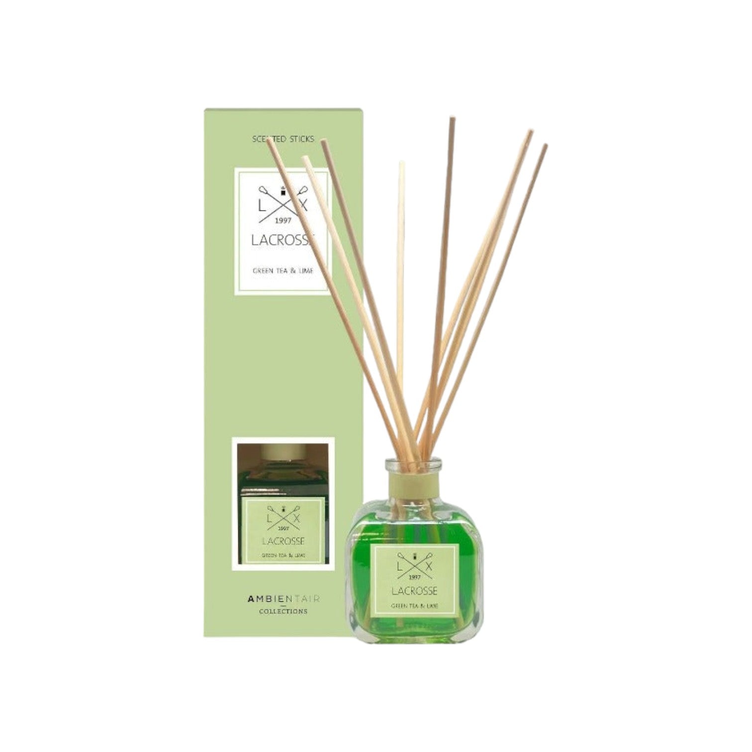 Lacrosse - Geurdiffuser 'Green Tea & Lime' - 100ml