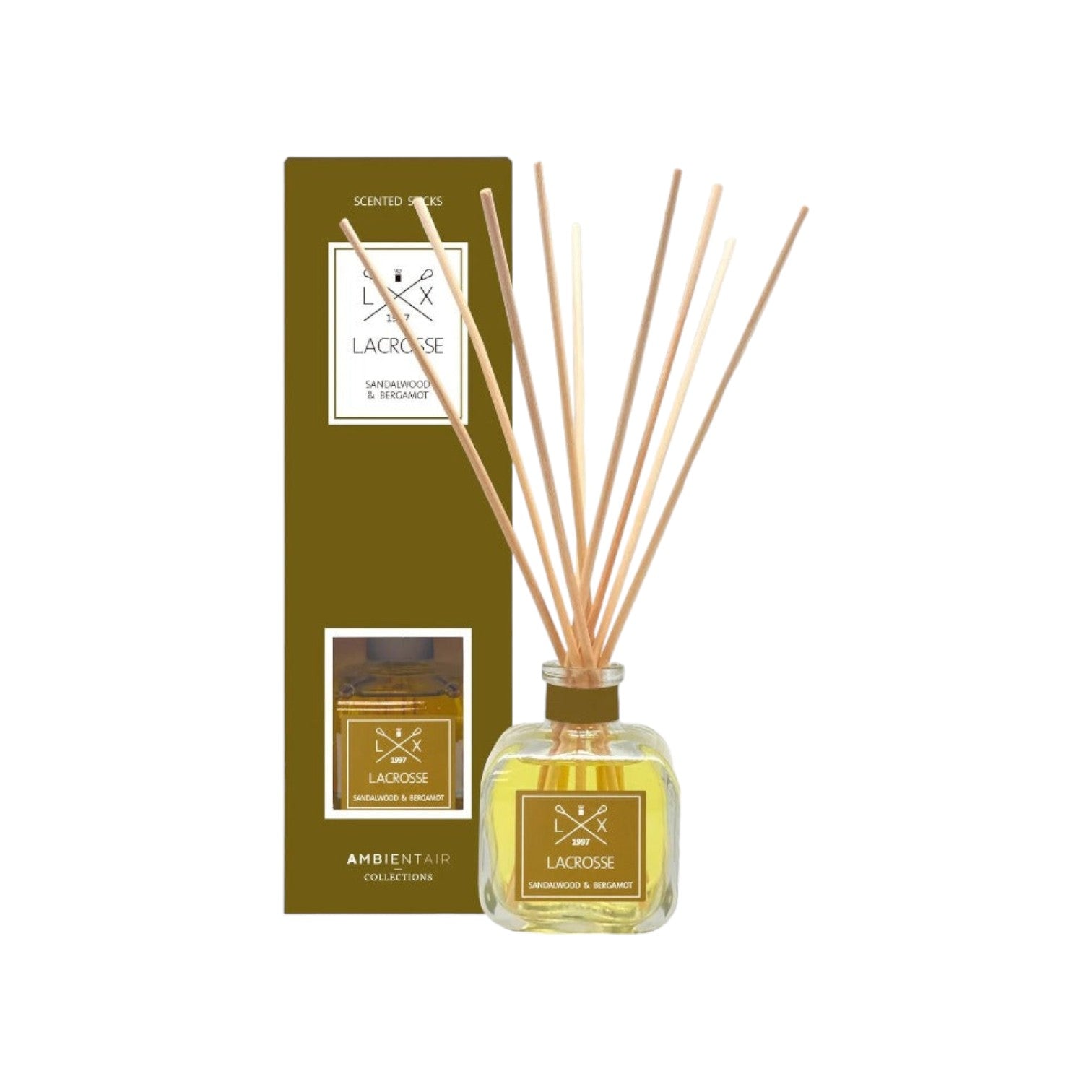 Lacrosse - Geurdiffuser 'Sandalwood & Bergamot' - 200ml