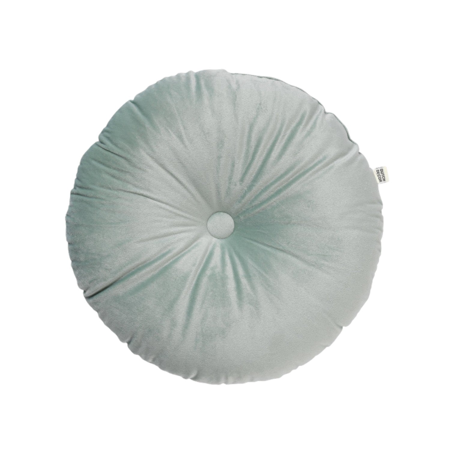 Dutch Decor - Rond sierkussen 'Olly' - Jadeite (Ø40cm)