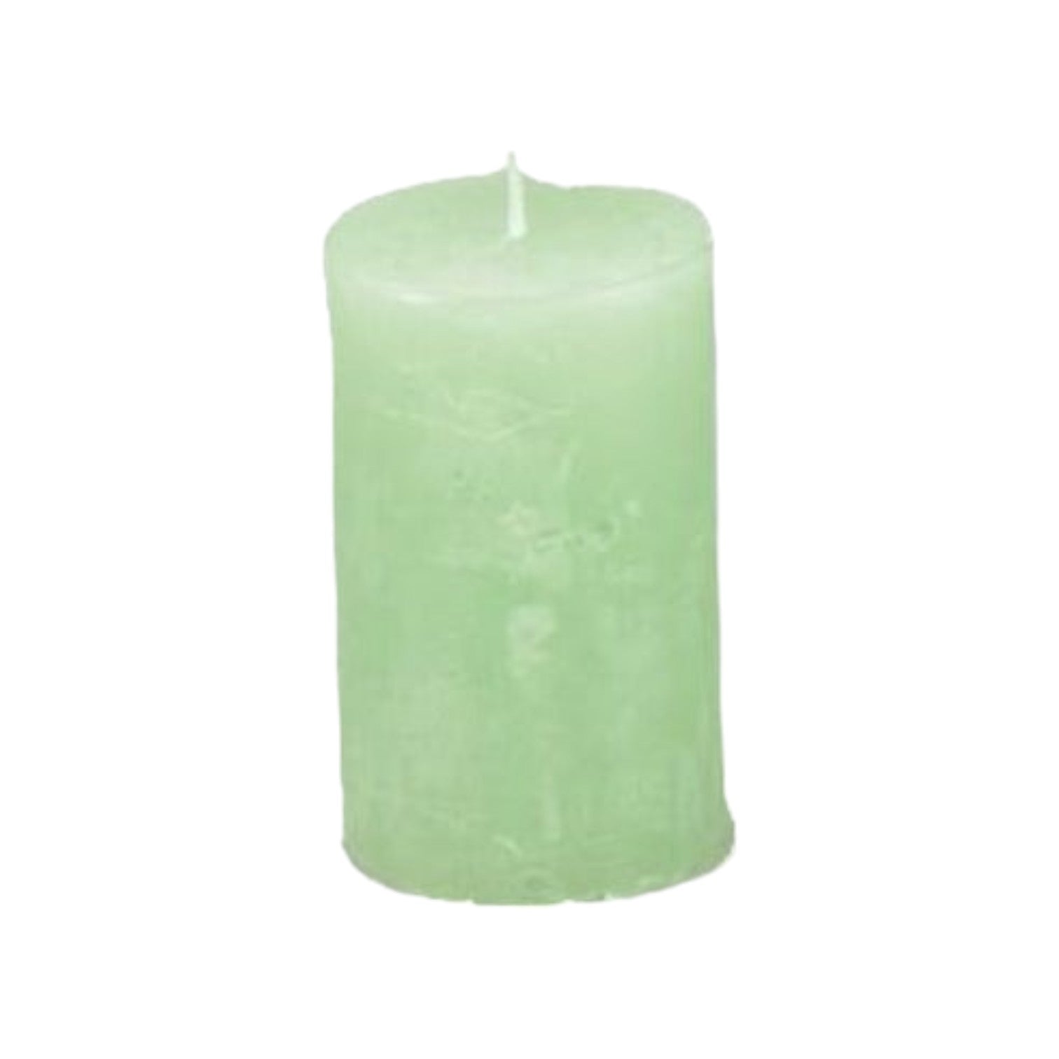 Branded By - Kaarsen 'Pillar' (Ø5cm x 8cm) - Light Green (set van 9)