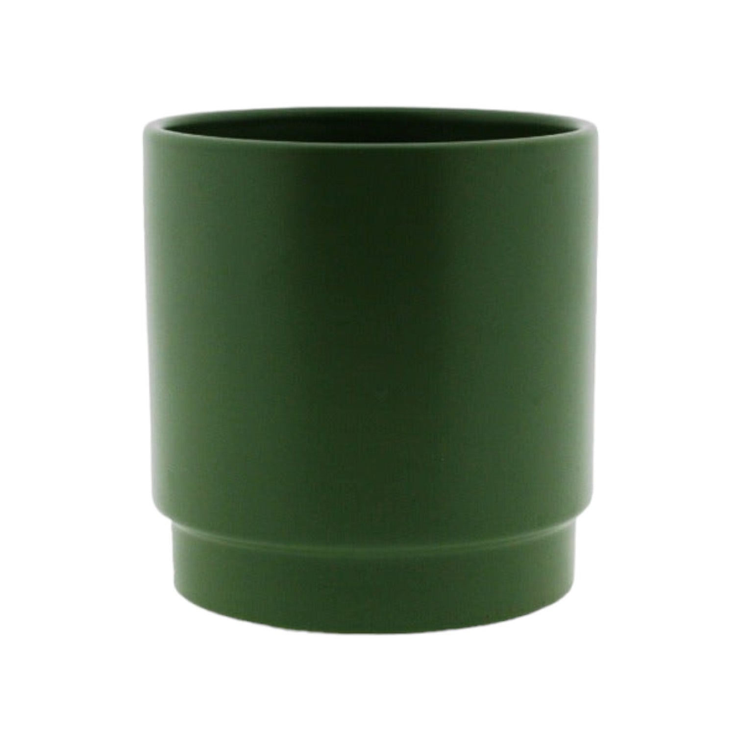 Ceramics Limburg - Bloempot 'Eno Duo' (13cm) - Matte Olive