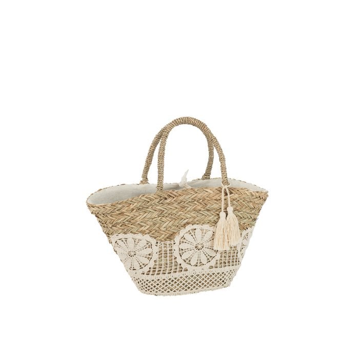 J-Line - Strandtas 'Tina' (Jute, Naturel)