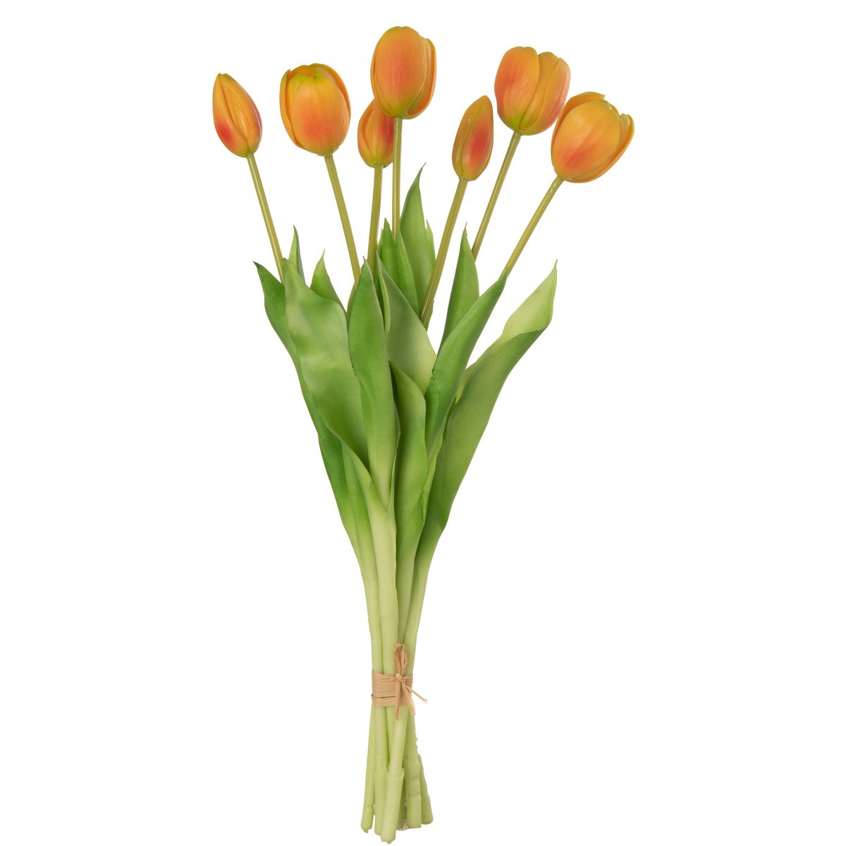 J-Line - Kunsttulpen 'Munia' (Oranje, 7 stuks, Large)