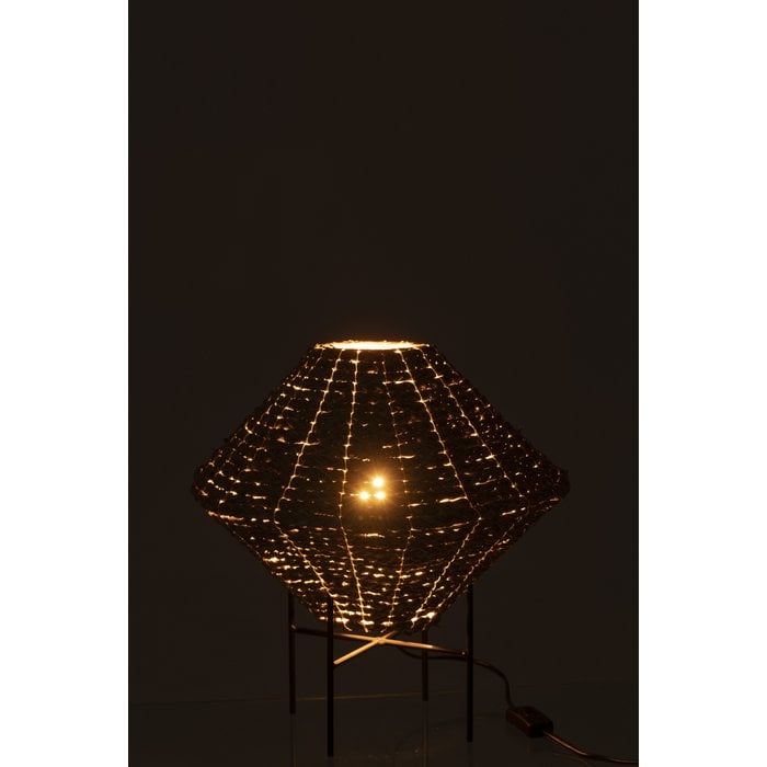 J-Line - Hanglamp 'Ufo Zeegras' (Small) - Naturel