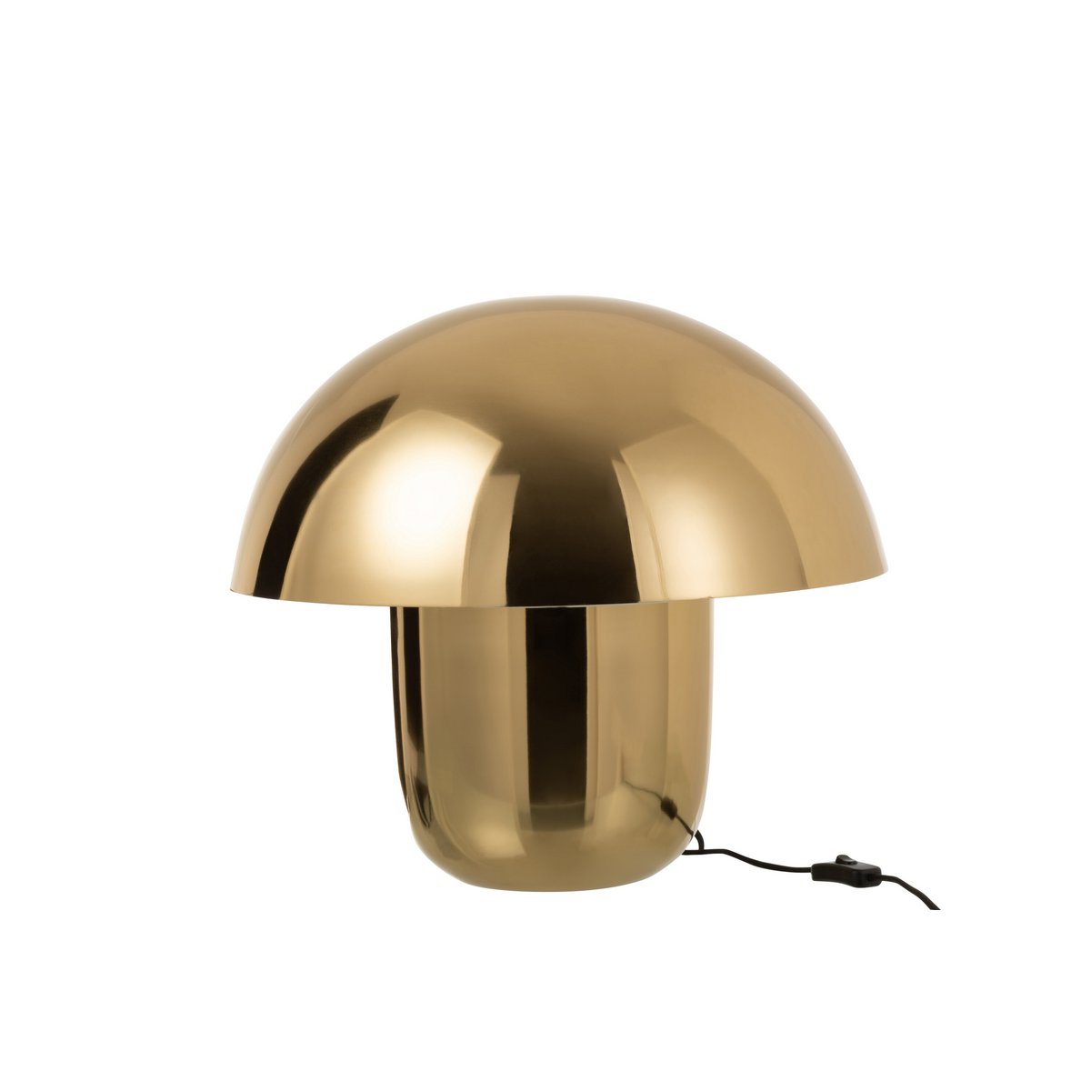 J-Line - Lamp 'Paddenstoel' (Goud, Maat L)