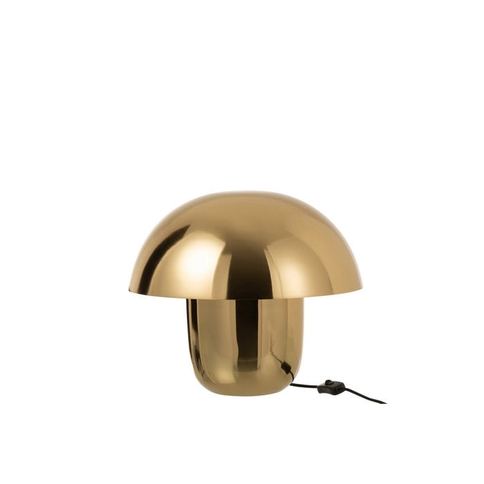 J-Line - Lamp 'Paddenstoel' (Goud, Maat S)