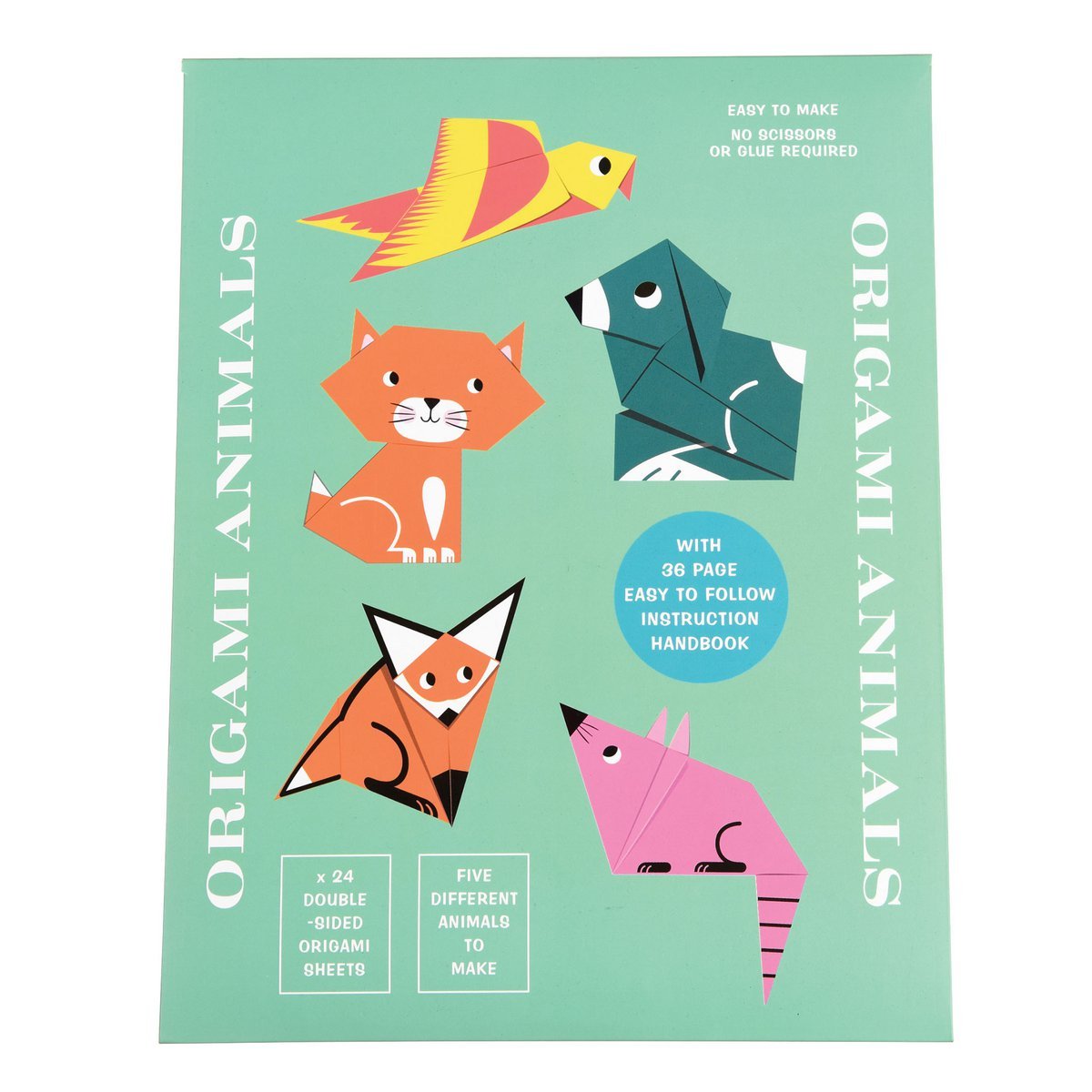 Rex London - Origami-kit 'Animals' (Voor kinderen)