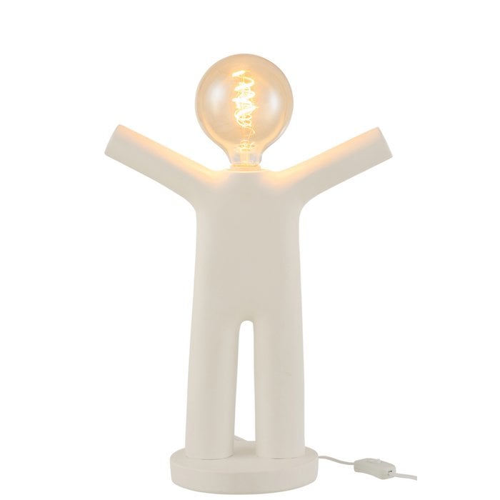 J-Line - Lamp 'Petit Maurice' - Wit