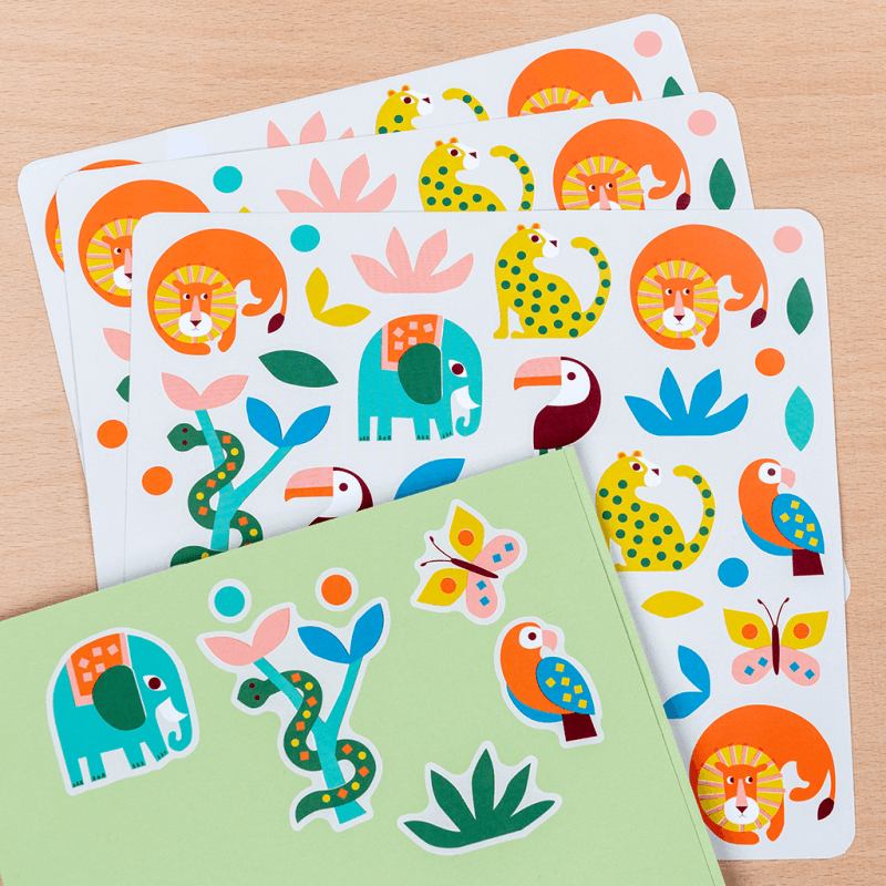 Rex London - Stickerset 'Wild Wonders'